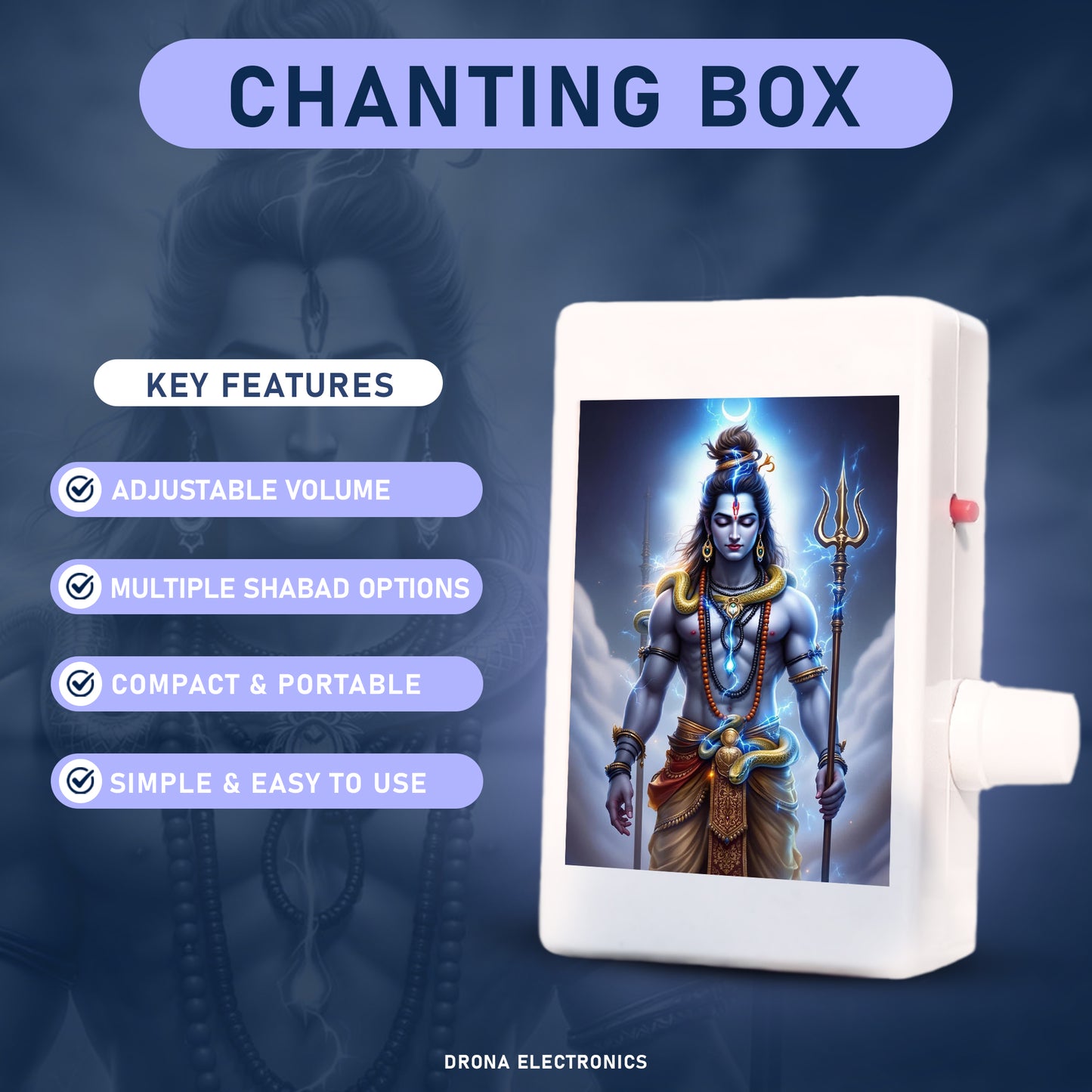 Chanting Box - Shiva Lord