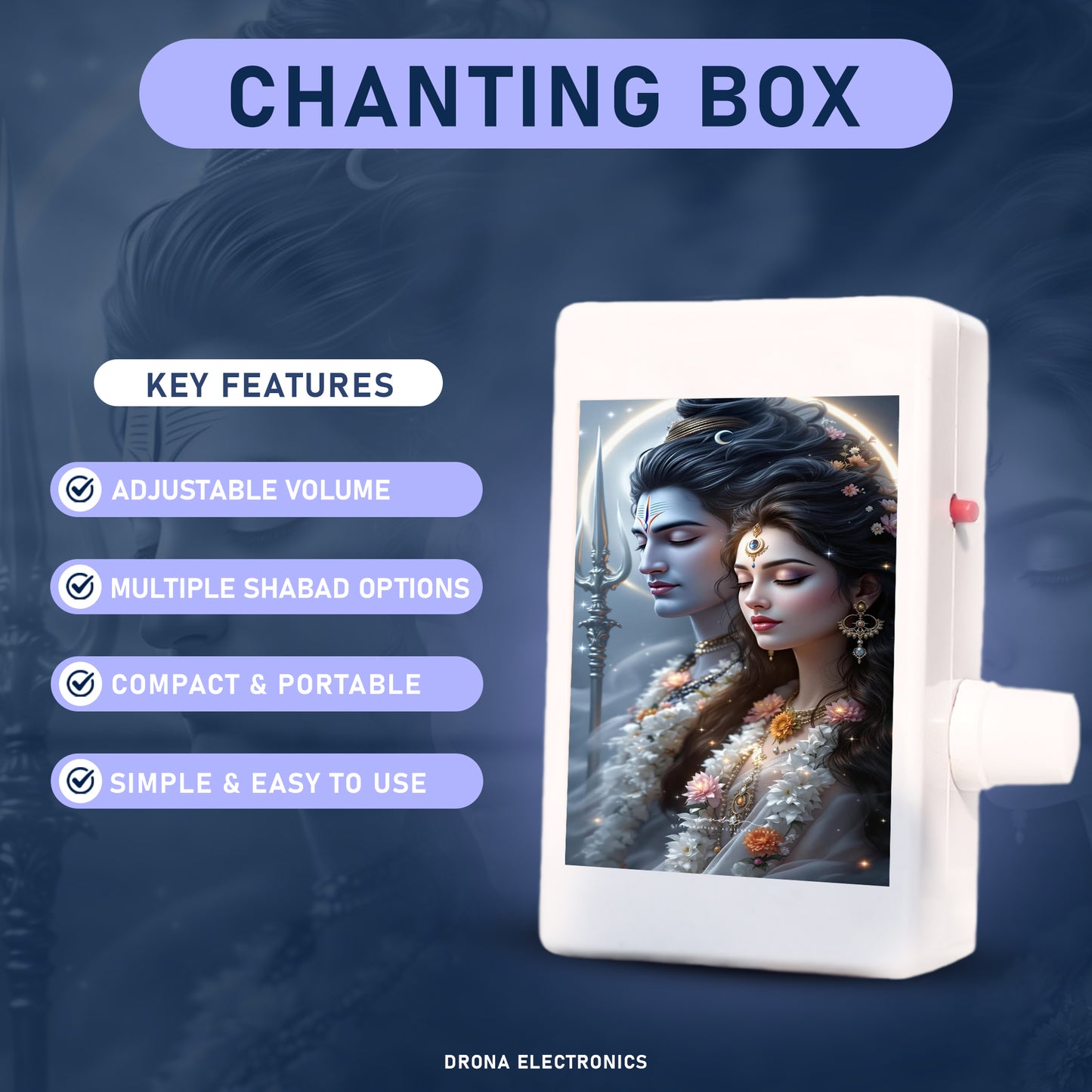 Har Har Mahadev - Chanting Box