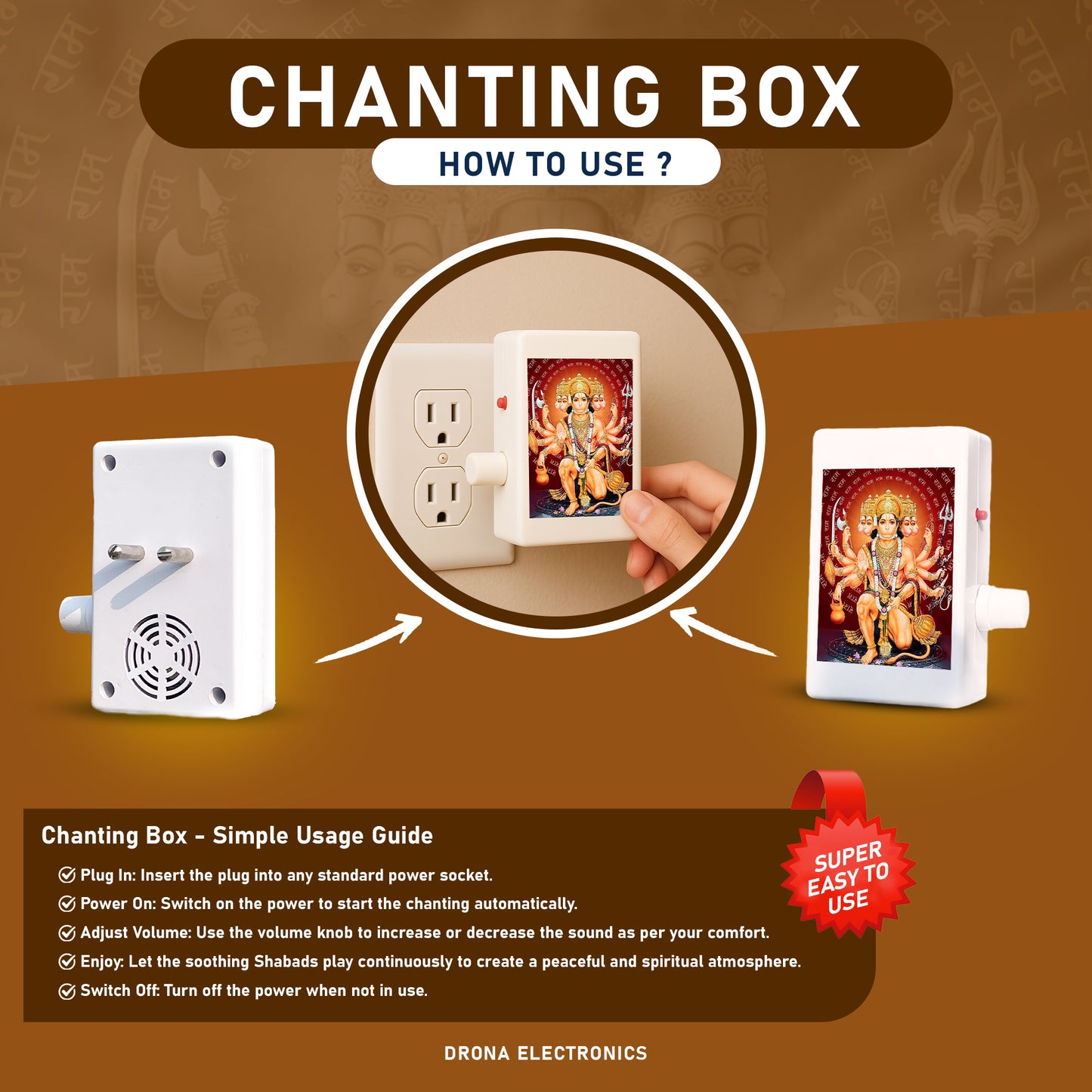 Hanumaan Ji - Chanting Box
