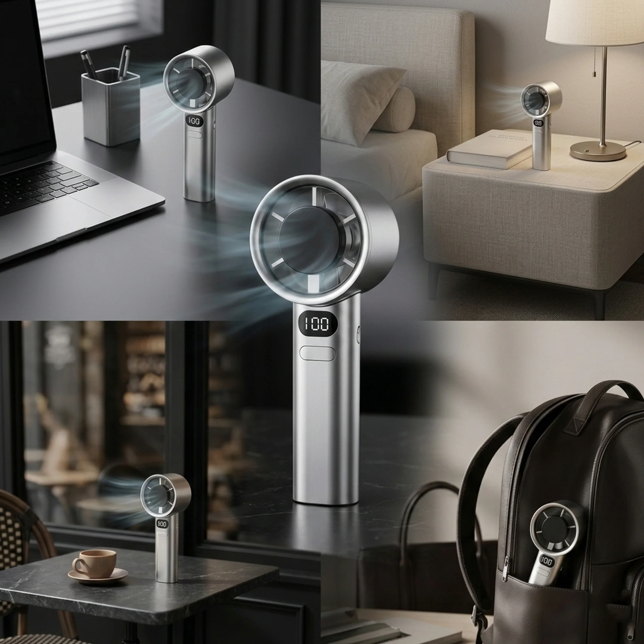 Rechargeable Turbo Handheld Fan